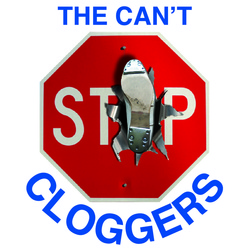 The Can't Stop Cloggers Logo